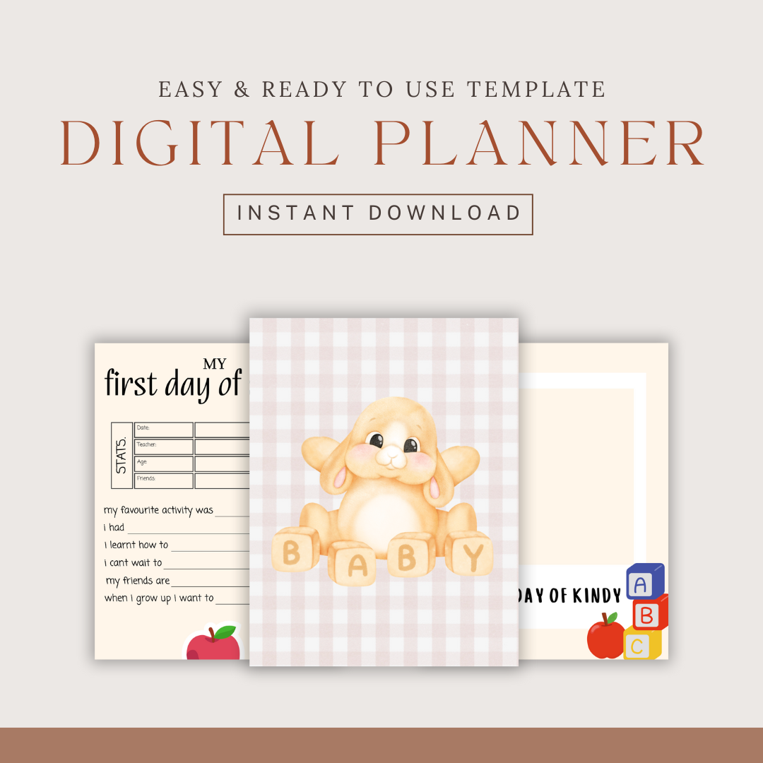 2024 Baby Milestones Journal