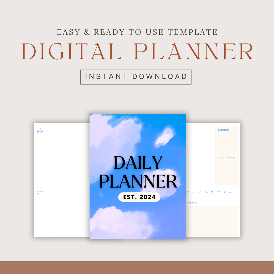 2024 Digital Daily Planner